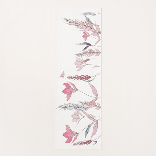 Blume Yogamatte (Vorderseite)
