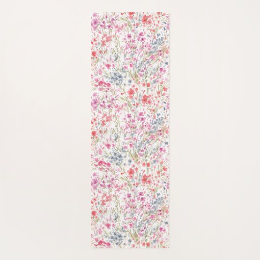 Blume Yogamatte (Rückseite)