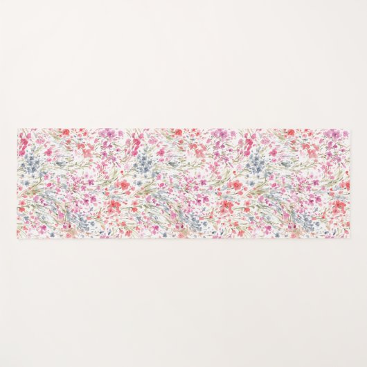 Blume Yogamatte (Vorderseite (Horizontal))