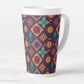 Blume-Zaubermuster Milchtasse (Rechte Ecke)