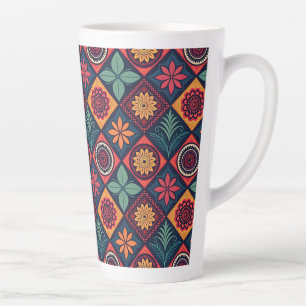 Blume-Zaubermuster Milchtasse