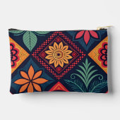 Blume-Zaubermuster Zubehörtasche (Rückseite)