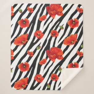 Blume Zebra Sherpadecke