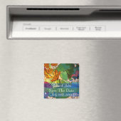 Blume - Zeitschrift speichern Magnet (In Situ (Geschirrspüler))