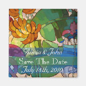 Blume - Zeitschrift speichern Magnet (Vorne)