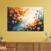 Blume zu Feiern Leinwanddruck (Insitu (Wohnzimmer))