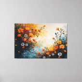 Blume zu Feiern Leinwanddruck (Vorderseite)