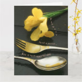 Blume zu Schiefer Karte (Gelbe Blume)