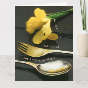 Blume zu Schiefer Karte