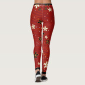 Blume zum Blumenspass Leggings (Rückseite)