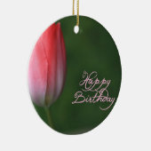 Blume zum Geburtstag Keramikornament (Rechts)