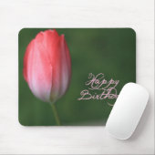 Blume zum Geburtstag Mousepad (Mit Mouse)