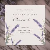 Blume zum Muttertag Einladung