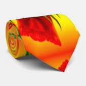 Blume zum Muttertag Krawatte (Gerollt)