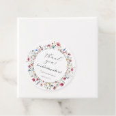 Blume zum Party "French Garden" Geschenkanhänger (Beispiel)