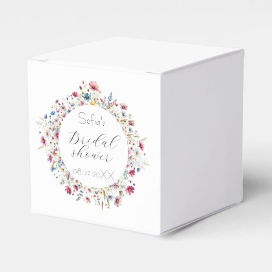 Blume zum Party "French Garden" Geschenkschachtel (Vorderseite)