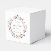 Blume zum Party "French Garden" Geschenkschachtel (Rückseite)