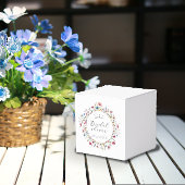 Blume zum Party "French Garden" Geschenkschachtel