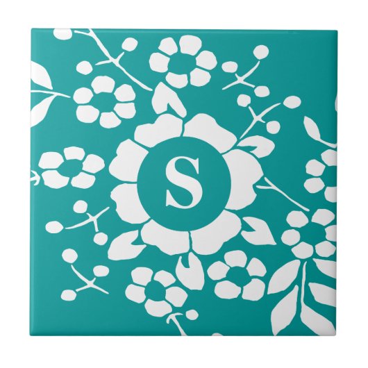 Blume zum Schneiden von Papier Fliese (Vorderseite)