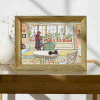 Blume zum Windows Carl Larsson Poster