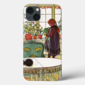 Blume zum Windows von Carl Larsson  Case-Mate iPhone Hülle (Rückseite)