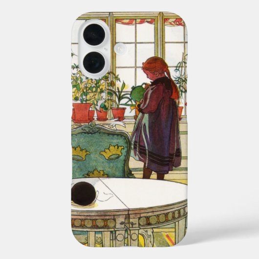 Blume zum Windows von Carl Larsson Case-Mate iPhone Hülle (Rückseite)