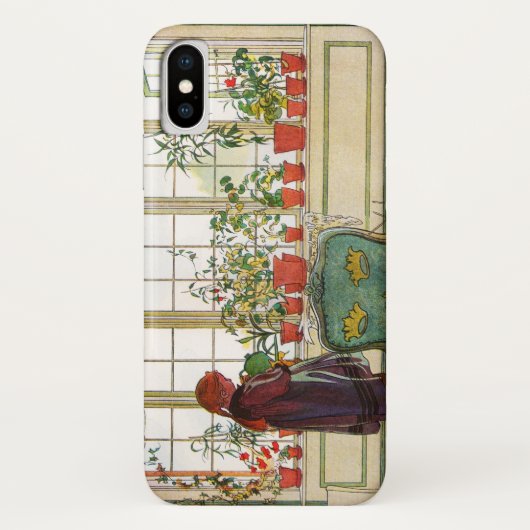 Blume zum Windows von Carl Larsson Case-Mate iPhone Hülle (Rückseite)