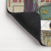 Blume zum Windows von Carl Larsson Mousepad (Ecke)