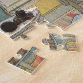 Blume zum Windows von Carl Larsson Puzzle (Seite)