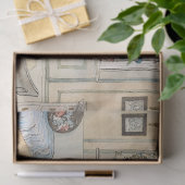 Blume zum Windows von Carl Larsson Seidenpapier (Geschenk)