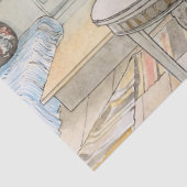 Blume zum Windows von Carl Larsson Seidenpapier (Detail)