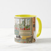 Blume zum Windows von Carl Larsson Tasse (VorderseiteRechts)