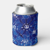 Blume zur Abstrakten Blumenbearbeitung Dosenkühler (Kanne Vorderseite)