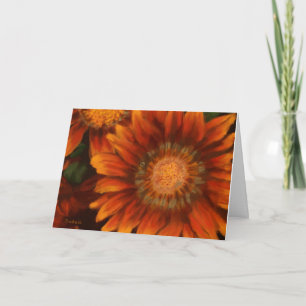Blume zur Förderung der Schrift JW Karte