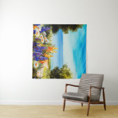 Blume zur Ölmalerei in Meeresnähe, Kamillenfeld, Wandteppich (Beispiel (Horizontal))