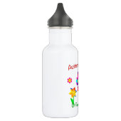 Blume zur Sensibilisierung für Autismus Trinkflasche (Links)