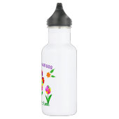 Blume zur Sensibilisierung für Autismus Trinkflasche (Rechts)