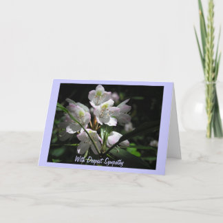 Blume zur Sympathiekarte Karte