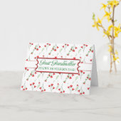 Blume zur Wasserfarbe der Großmutter Karte (Gelbe Blume)