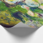 Blume zur Weihnachtsfeier Geschenkpapier (Ecke)