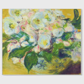 Blume zur Weihnachtsfeier Geschenkpapier (Flach)