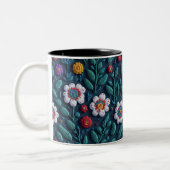 Blume Zweifarbige Tasse (Links)