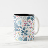 Blume Zweifarbige Tasse (VorderseiteRechts)