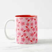 Blume Zweifarbige Tasse (Links)