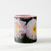 Blume Zweifarbige Tasse (Mittel)