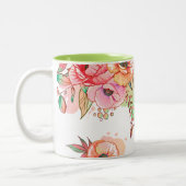 Blume Zweifarbige Tasse (Links)