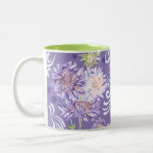 Blume Zweifarbige Tasse (Links)