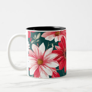 Blume Zweifarbige Tasse