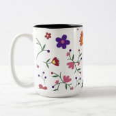 Blume Zweifarbige Tasse (Links)