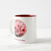 BLUME ZWEIFARBIGE TASSE (Vorderseite Links)